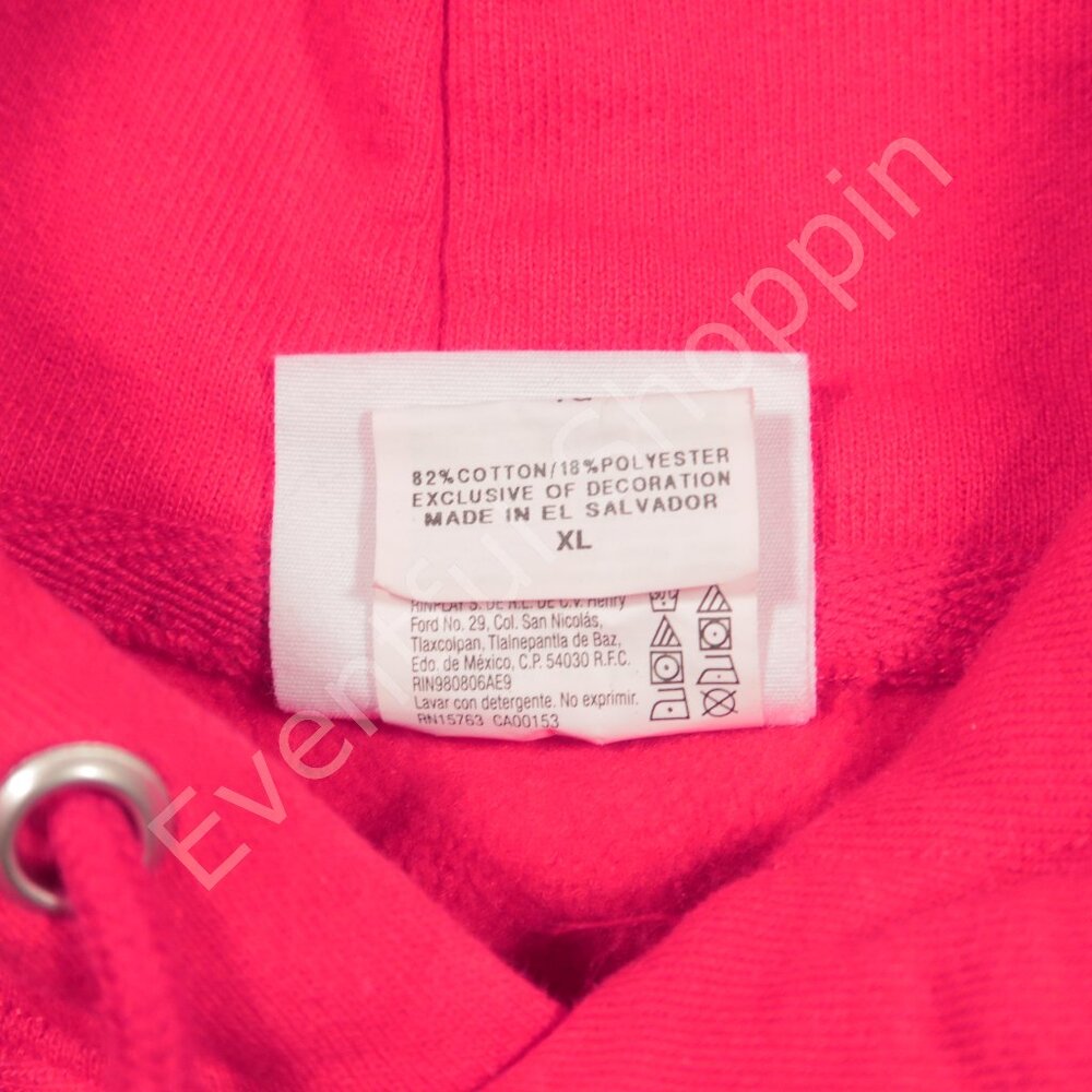 Champion Reverse Weave Georgia Bulldogs Hoodie in Red Size XL - Picture 5 of 7